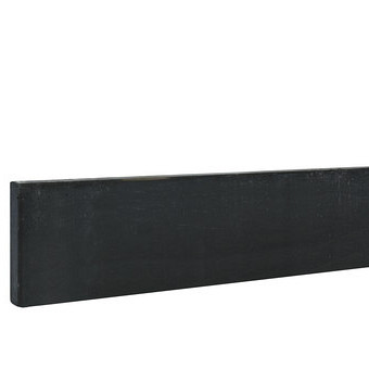 Betonplaat glad 24 x 3,5 x 180 cm, antraciet, ongecoat. *