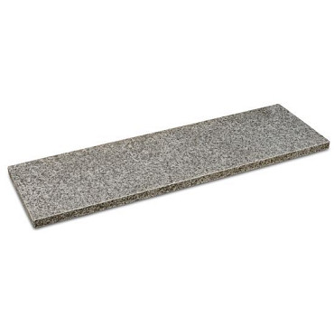 Natuursteen Basalt vijverranden 3x15x100 cm Gevlamd & geborsteld**
