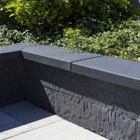 Muur afdekplaat 100x25x5 Milano *