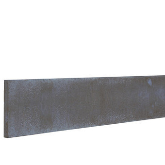 Betonplaat stampbeton 25 x 3,5 x 184 cm, antraciet. *