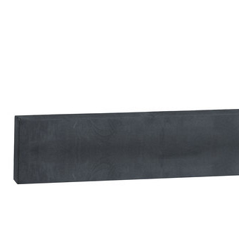 Betonplaat glad 24 x 3,5 x 224 cm, antraciet ongecoat. *