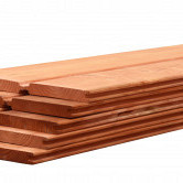 Betowood scherm douglas inclusief afdekkap 187 x 224 cm, onbehandeld. *