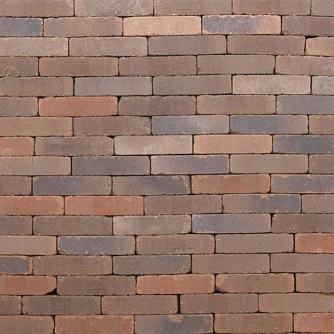 Gebakken waalformaat 20x5x8 cm Colos, onbezand getrommeld (98 per m2)