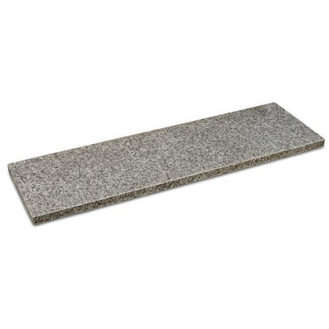 Natuursteen Basalt vijverranden 3x15x100 cm Gevlamd & geborsteld**