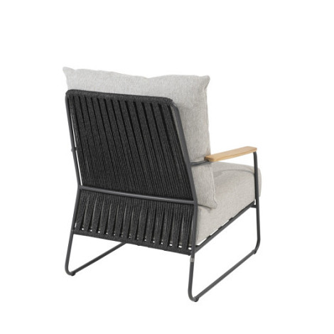Balade living chair anthracite with 2 cushions Anthracite