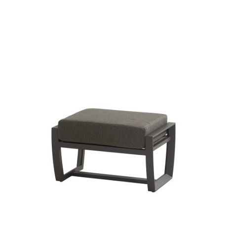 NEW Mauritius Footstool with cushion Anthracite