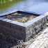 Hardsteen vijverranden 3x15x100 cm**