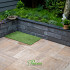 Natuursteen Basalt vijverranden 3x15x100 cm Geslepen**