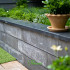 Natuursteen Basalt vijverranden 3x15x100 cm Geslepen**