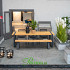 Hardsteen vijverranden 3x15x100 cm**
