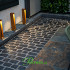 GeoCeramica® 100x100x4 Multicolor Mix Dark*