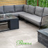 Natuursteen Basalt vijverranden 3x15x100 cm Geslepen**
