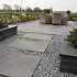Natuursteen Basalt vijverranden 3x20x100 cm Geslepen**