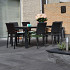 Natuursteen Basalt vijverranden 3x20x100 cm Geslepen**