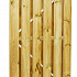 Grenen geschaafde plankendeur op verstelbaar stalen frame 90 x 180 cm, recht, groen geïmpregneerd. *