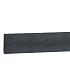 Betonplaat glad 24 x 3,5 x 224 cm, antraciet ongecoat. *