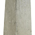 Betonpoer L, 18 x 18 x 50 cm, taps, bovenzijde 15 x 15 cm, schroefdraad M16, grijs.