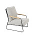 Balade living chair anthracite with 2 cushions Anthracite
