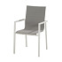Bari dining chair padded stackable White