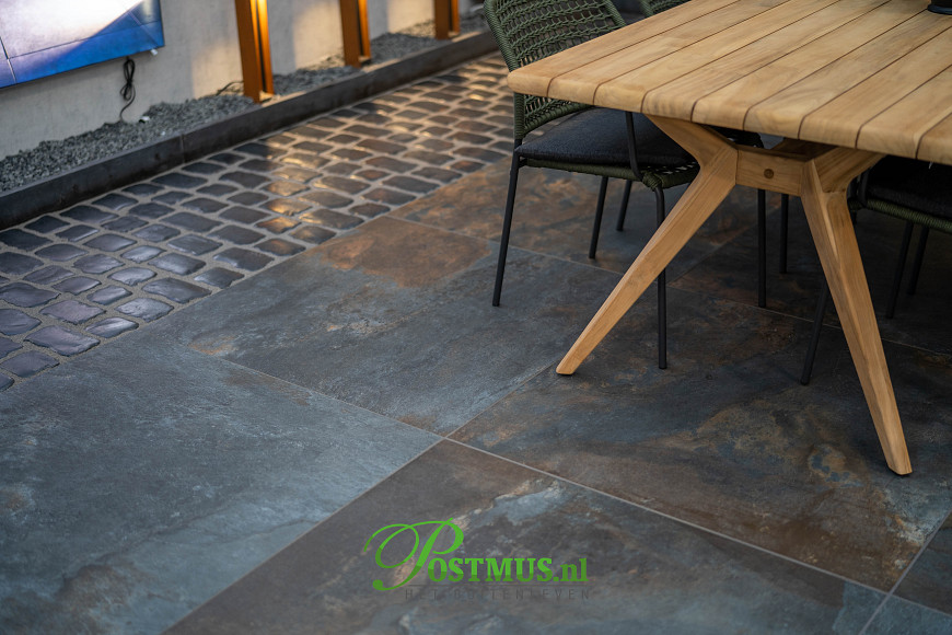 GeoCeramica® 100x100x4 Multicolor Mix Dark*