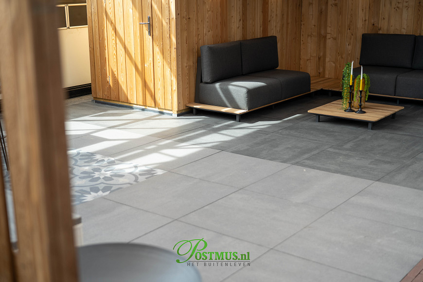 GeoCeramica® 80x80x4 Elios Decoro Tulipani*