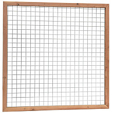 Douglas Betonijzertrellis met maas 7,5 x 7,5 cm, in raamwerk 4,5 x 7 cm, 90 x 180 cm, onbehandeld. *