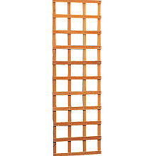 Hardhouten trellis rechthoek 56 x 180 cm. *