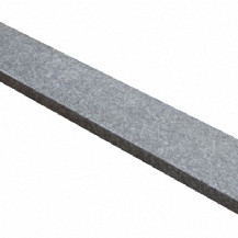 Natuursteen Basalt vijverranden 3x15x100 cm Geslepen**