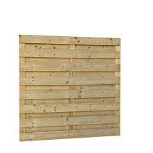 Jumboscherm geschaafd vuren 18-planks 15 mm, 180 x 180 cm, recht. *