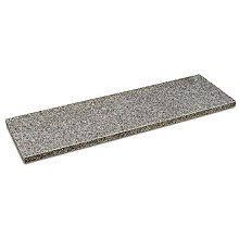 Natuursteen Basalt vijverranden 3x15x100 cm Gevlamd & geborsteld**