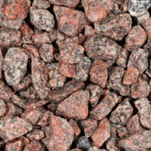 Granietsplit rose/rood 16-22 mm *** | zak 20 kg